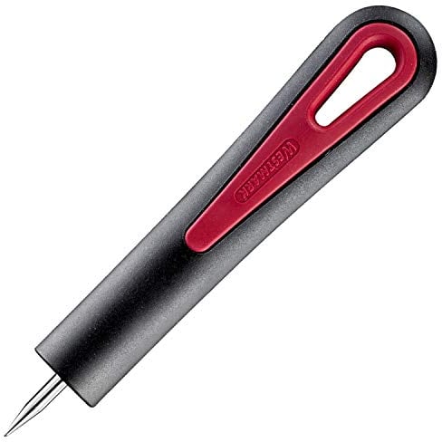 Westmark Dosenlocher, Länge: 14 cm, Rostfreier Edelstahl/Kunststoff, Gallant, Schwarz/Rot, 291022E1