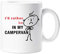 60 Second Makeover Limited Men's I'd Rather Be in My Campervan Mug Gift Campervan Essentials Camper Van Mug - Perfect Camper Van Accessories & Gifts for Motorhome Owners