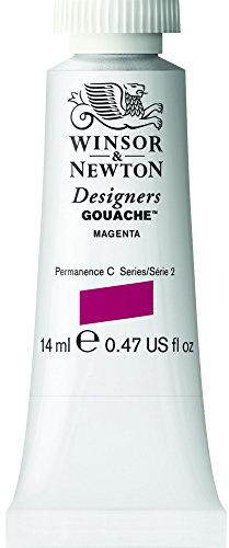 Winsor & Newton 14ml Designers Gouache Tube - Magenta