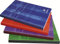 Clairefontaine 9740C - Heft / Kladde geleimt 17x22 96 Blatt, 90g, blanko, farbig sortiert, 1 Stück