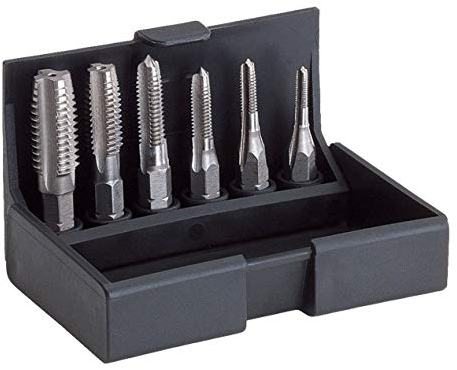 VÖLKEL - Set di maschi in HSS, con codolo esagonale da 1/4, 3-10 mm