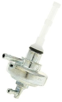 Robinet à essence sous pression pour Vespa 50, 125, 180, 2T, 4T.