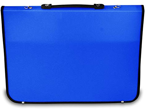 Artcare Künstlermappe (15212400 94 x 4 x 66,5 cm A1 Synthetik Material Academy Portfolio, Royal Blau