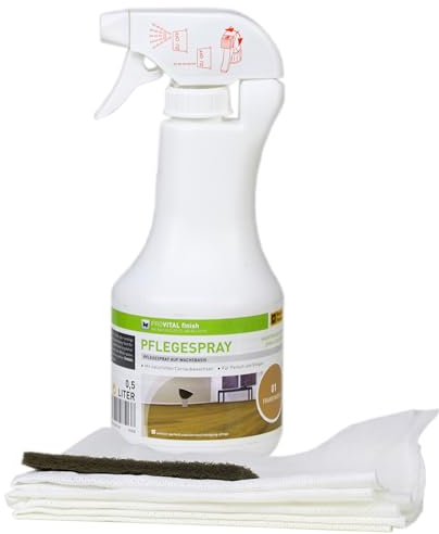 Weitzer Provital Pflegespray Parkettpflege - Parkettpflegemittel für geölte Parkettböden