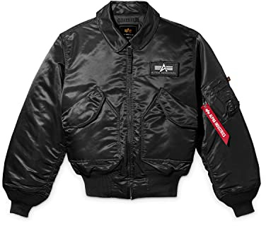 Alpha Cwu 45/P Flight Jacket Large/Black