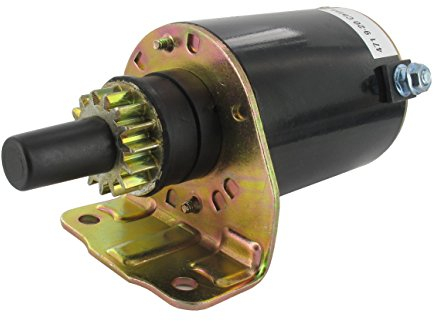 GREENSTAR Anlasser Elektrische Ritzel 16 Zähne für Briggs & Stratton, schwarz, 21271