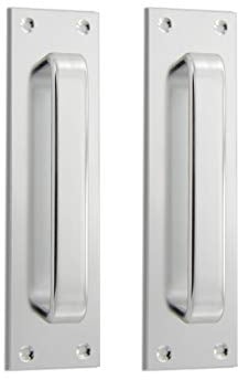 2Pcs Aluminum Alloy Sliding Door Handle Fire Door Handle Toilet Door Pull 7 inch for House doors, Wooden doors,Balcony doors