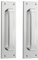 2Pcs Aluminum Alloy Sliding Door Handle Fire Door Handle Toilet Door Pull 7 inch for House doors, Wooden doors，Balcony doors