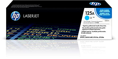 HP 125A (CB541A) Blau Original Toner für HP Color Laserjet CP1215, CP1515, CM1312, cyan