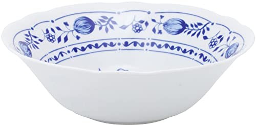 KAHLA 172903A72067C Rossella Zwiebelmuster Schüssel 21 cm | Suppenschale mit Zwiebelmuster Dekor aus Porzellan