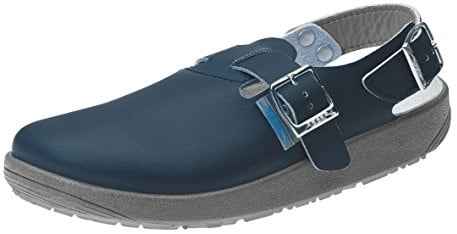 Abeba Clog 9150 - rubber Glattleder marine, küchengeeignet, zertifiziert