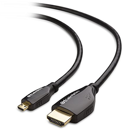 Cable Matters Cable Micro HDMI vers HDMI à Haute Vitesse HDMI (Cable Micro HDMI HDMI), Résolution 4K prête- 5m