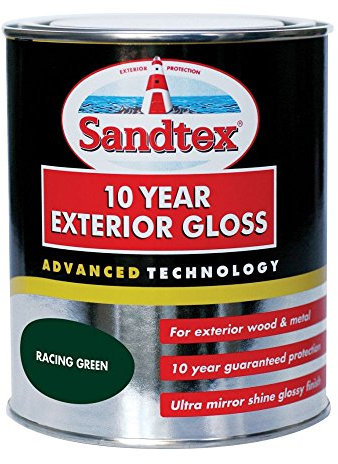 Sandtex 750Ml 10 Year Exterior Gloss Racing Green