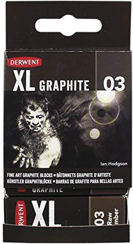 Derwent - X-Large Graphite Block - Raw Umber