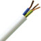 Kopp 151805840 Schlauchleitung H05 VV-F 3G, 1.5 mm², 5 m, weiß