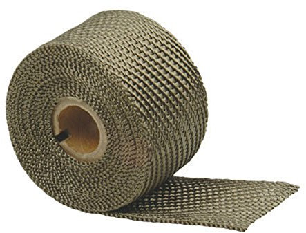 Design Engineering 010132 Titan-Auspuff-Wärmedämmung mit LR-Technologie, 5,1 cm x 9,1 cm