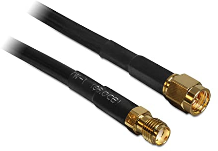 DeLock HF SMA Stecker > SMA Buchse 5 m CFD200 low loss
