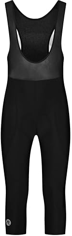 Rogelli, Salopette a 3/4 da Ciclismo Uomo De Luxe, Nero (Schwarz), XXXL