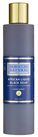 Moroccan Natural: African Liquid Black Soap (200ml) - Helping Communities across Africa