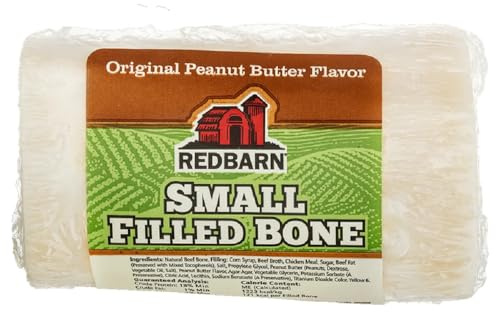 Redbarn Pet Products Small Filled Bone Peanut Butter, 1 Bone