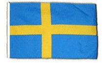 Fahne Flagge Schweden 30 x45 cm