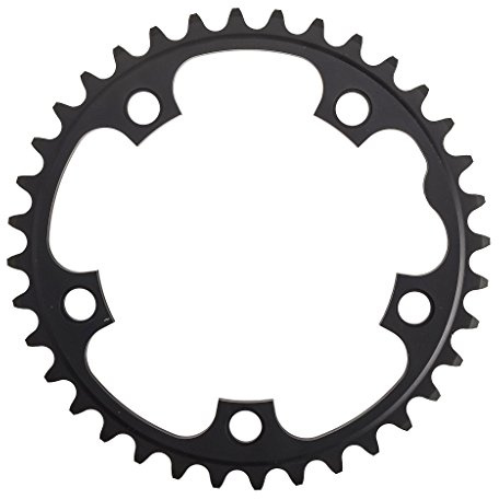 STRONGLIGHT Kettenblatt Zircal 7075 T6 5-Arm, 36 Z., 110 mm Lochkreis, SB-verpackt, schwarz