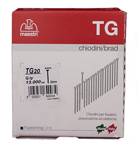 Chiodi RO-MA TG20- 20 mm per chiodatrici pneumatiche