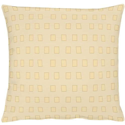 APELT Mare_49x49_20 Kissenhülle, Polyester, beige, 49 x 49 x 0.5 cm