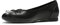Clarks Women's Couture Bloom Ballet flat, Black, 3 UK