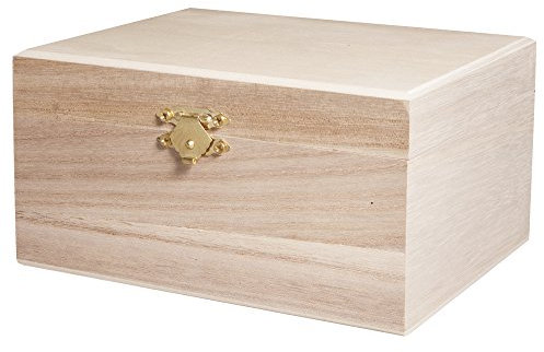 Rayher 62687000 Holz-Schatulle, FSC Mix Credit, Holzfarbe