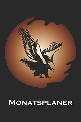 Monatsplaner: Monatsplaner, Termin-Kalender | Geschenk-Idee für Adler Fans | A5 | 120 Seiten