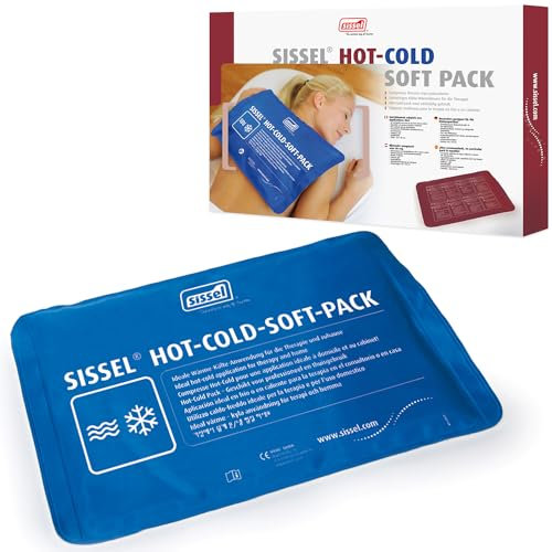 SISSEL® Hot-Cold-Soft-Pack | Schmerzlinderung & Entspannung | Flexibel für Rücken | Mikrowellen/Gefrierfach geeignet | Blau/Bordeaux | Vielseitig & Robust