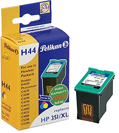 Pelikan H44 Druckerpatrone ersetzt HP 351 XL, 3 x 5 ml, cyan/magenta/gelb