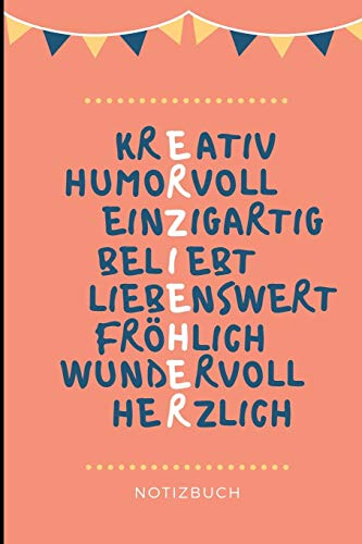 ERZIEHER NOTIZBUCH: A5 Notizbuch kariert als Danke Geschenk für Erzieher und Erzieherin | Abschiedsgeschenk | Geburtstag | Planer | Terminplaner | Kindergarten | Kita