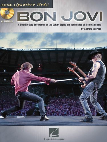 Signature Licks Guitar: Bon Jovi: Lehrmaterial, CD für Gitarre (Guitar Signature Licks)