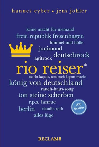 Rio Reiser. 100 Seiten (Reclam 100 Seiten)