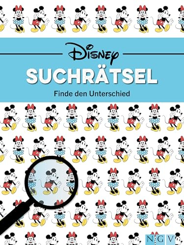 Suchrätsel Disney: Finde den Unterschied I 94 Bildsuchrätsel mit beliebten Disney-Charakteren