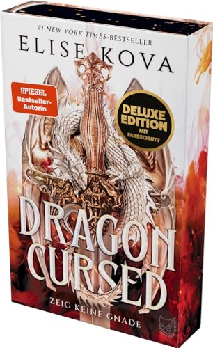 Dragon Cursed – Zeig keine Gnade (Deluxe-Ausgabe) (Dragon Cursed 1): Roman | Drachen-Romantasy mit spektakulärer Ausstattung – Schuber, Farbschnitt und Drachenschuppen-Veredelung