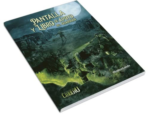 Shadowlands Ediciones - Libro de Guardian y Pantalla para el Rastro de Cthulhu, el Juego de rol - Expansión en Español