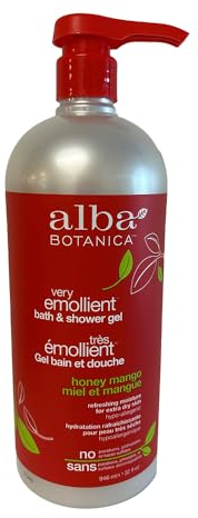 Alba Botanica Very Emollient Bath and Shower Gel Honey Mango - 32 fl oz