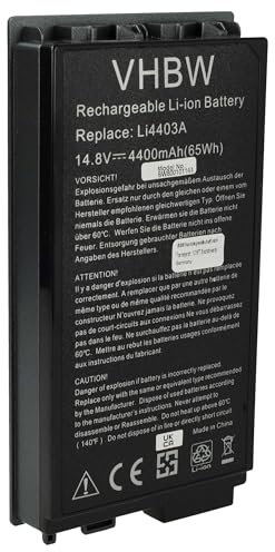 vhbw Akku kompatibel mit Medion MD95703, MD95691, MD95511, MD95500, MD95292, MD95257 Notebook (4400 mAh, 14,8 V, Li-Ion)