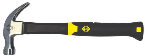 C.K 5702 Claw Hammer Anti-Vibe Fibreglass 20 Oz 357004 5702 Claw Hammer Anti-Vibe Fibreglass 20 Oz,Black