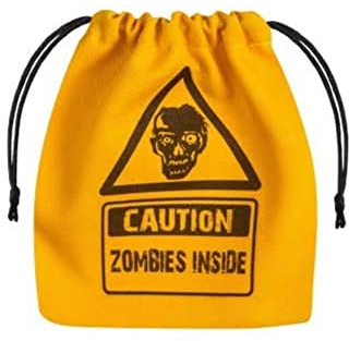 Zombie Yellow & black Dice Bag