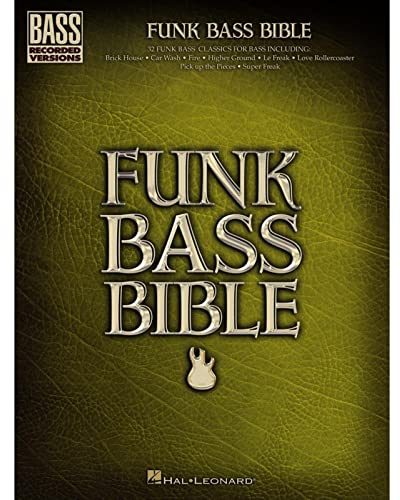 Funk Bass Bible (Bass Recorded Versions)