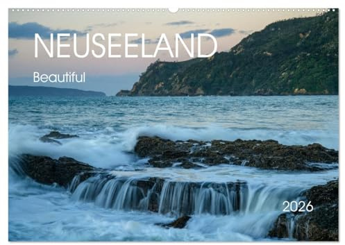 Beautiful Neuseeland (Wandkalender 2026 DIN A2 quer), CALVENDO Monatskalender: Ob Sie Neuseeland schon einmal besucht haben oder von einer zukünftigen ... Natur und Kultur näher. (CALVENDO Natur)