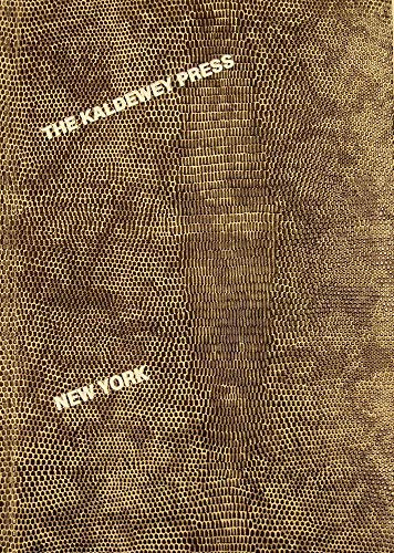 75 Artist Books: The Kaldewey Press, New York: Catalogue Raisonne