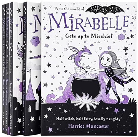 Harriet Muncaster Mirabelle Collection 5 Books Set (Mirabelle Gets up to Mischief, Mirabelle Breaks the Rules, Mirabelle Has a Bad Day, Mirabelle In Double Trouble & etc...)