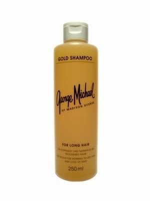 George Michael Gold Shampoo 250 ml Bei trockener, schuppender Kopfhaut und gegen Haarausfall
