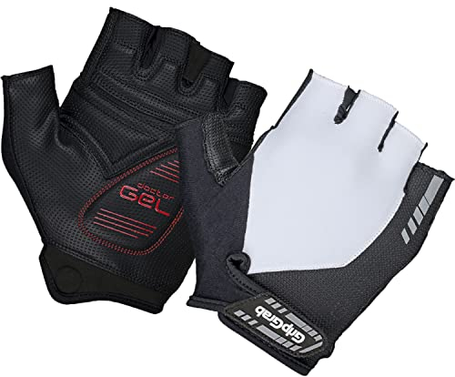 GripGrab ProGel 4mm DoctorGel Polsterung Fingerlose Handschuhe Fahrrad Sommer Fahrradhandschuhe Halbfinger Gel Radsport