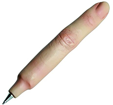 WW Global Boy Children Boys Child , Have A Laugh - Novelty Polyresin Finger Pen - Perfect Christmas Xmas Top Up, Stocking Filler Gift Games & Toys Age 10+ - One Supplied
